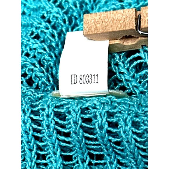 Chicos Open Front Sheer Knit Cardigan Lightweight Trendy Stylish Layering Piece - Picture 7 of 9